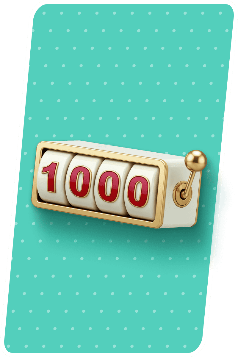 Make 1000 spins