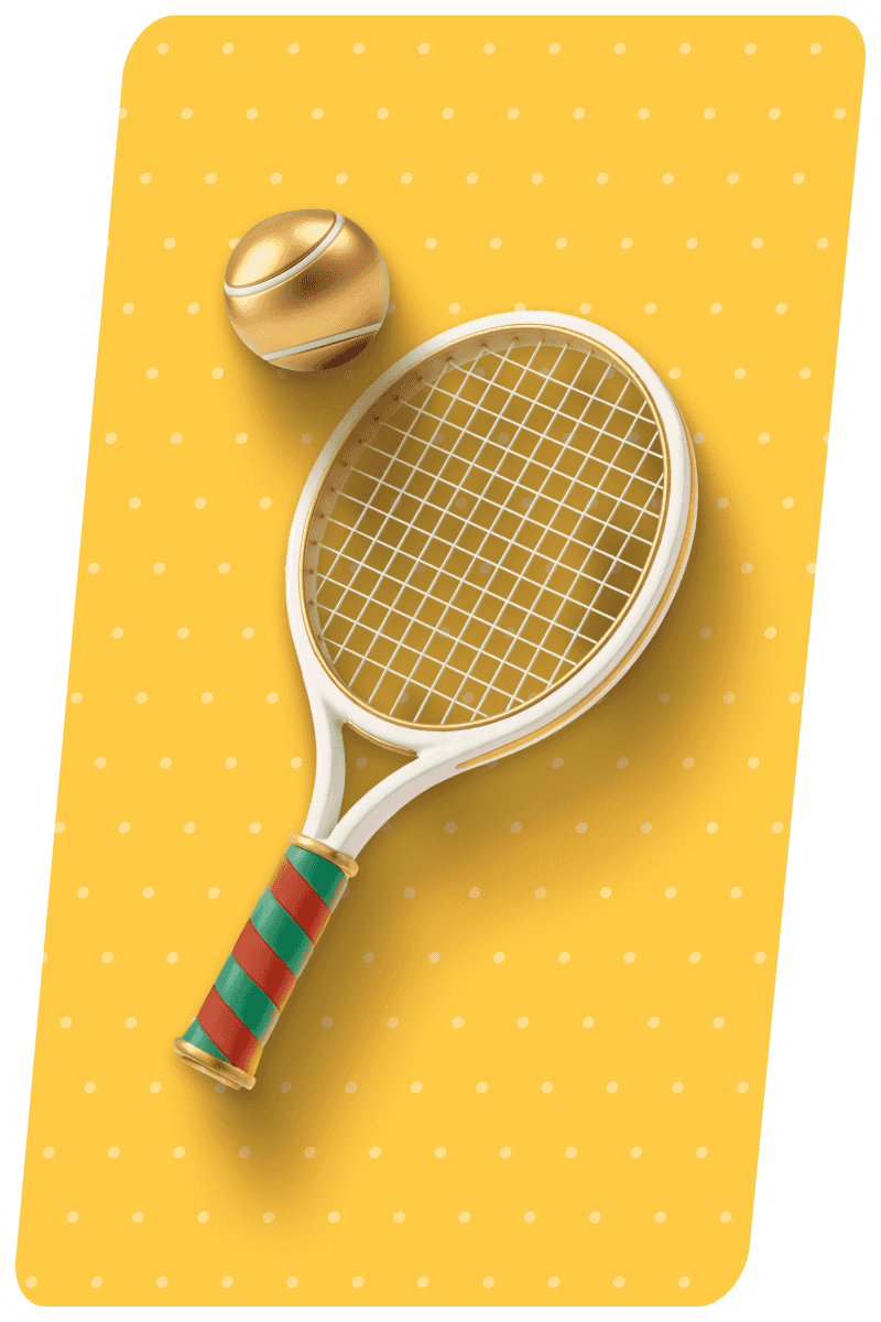 Platziere eine Systemwette auf Tennis