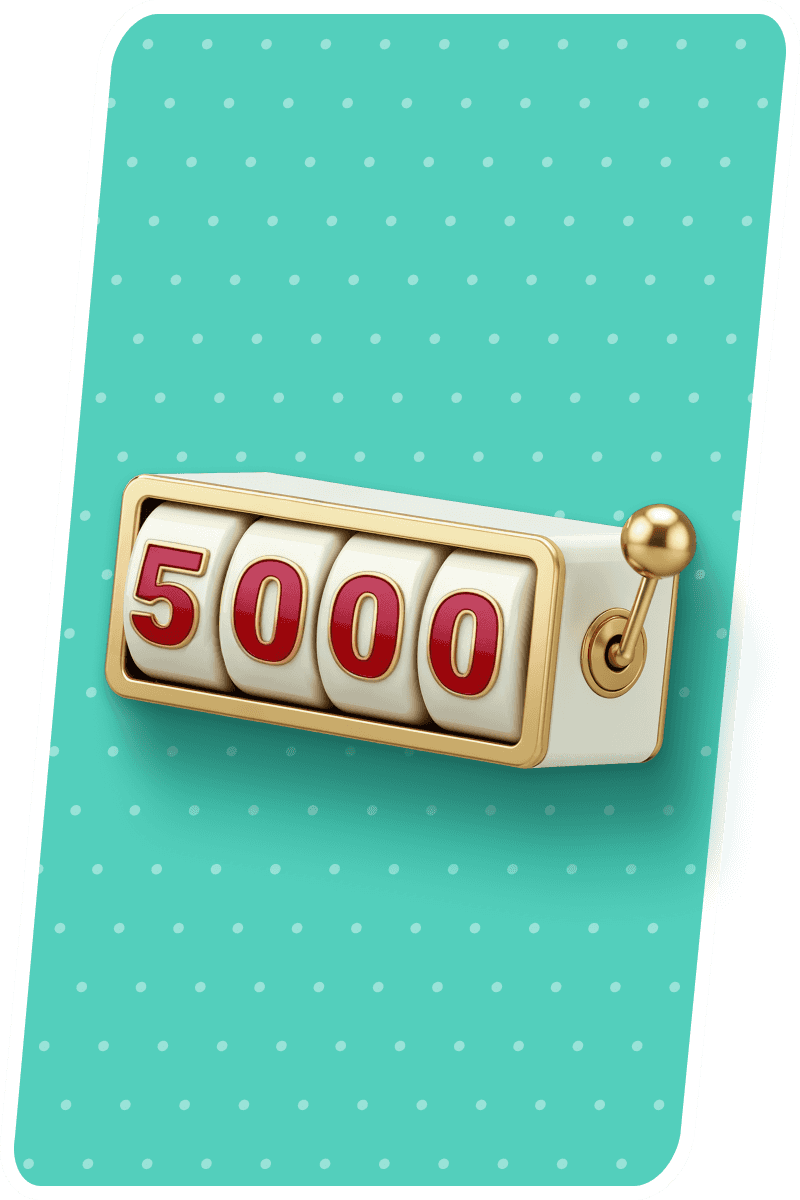 Make 5000 spins